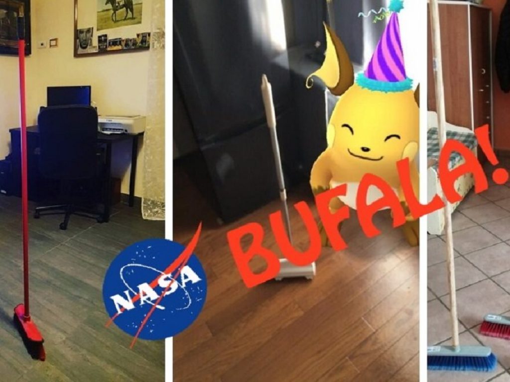 Broomstick Challenge: la NASA smaschera la fake news che circola sui social. Le scope stanno in piedi da sole ogni giorno, è questione di fisica