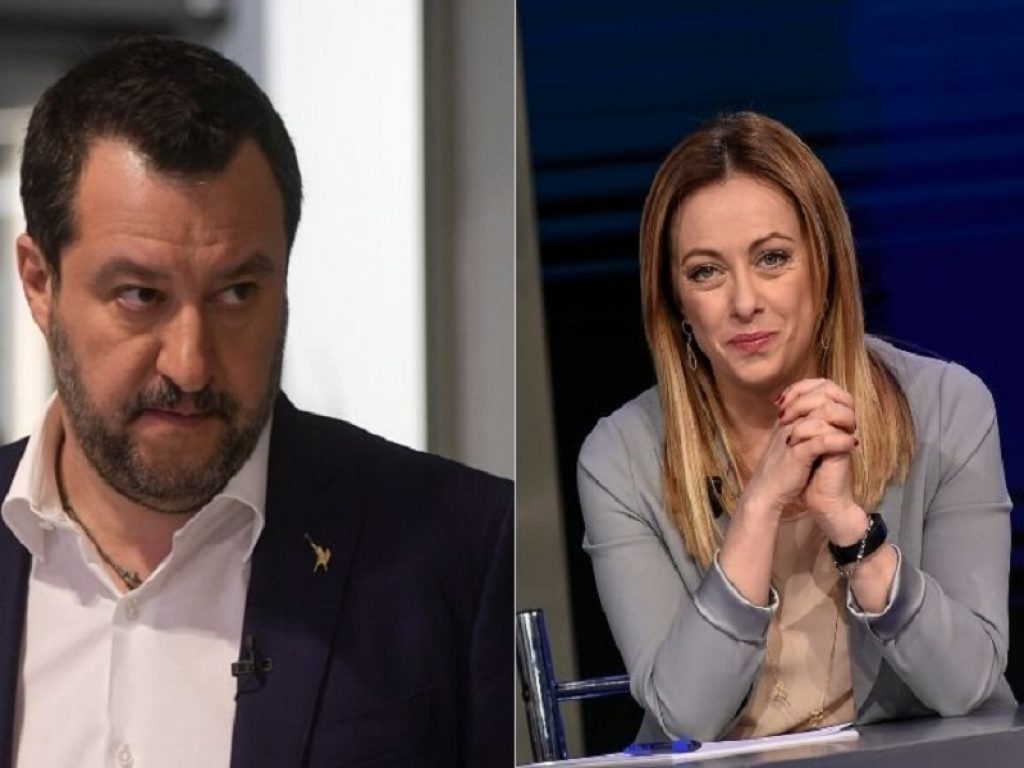 Salvini sfida Meloni: “Il leader di centrodestra? Lo decideranno gli elettori. Un conto è quello che scrivono i giornali e un conto è la vita vera”