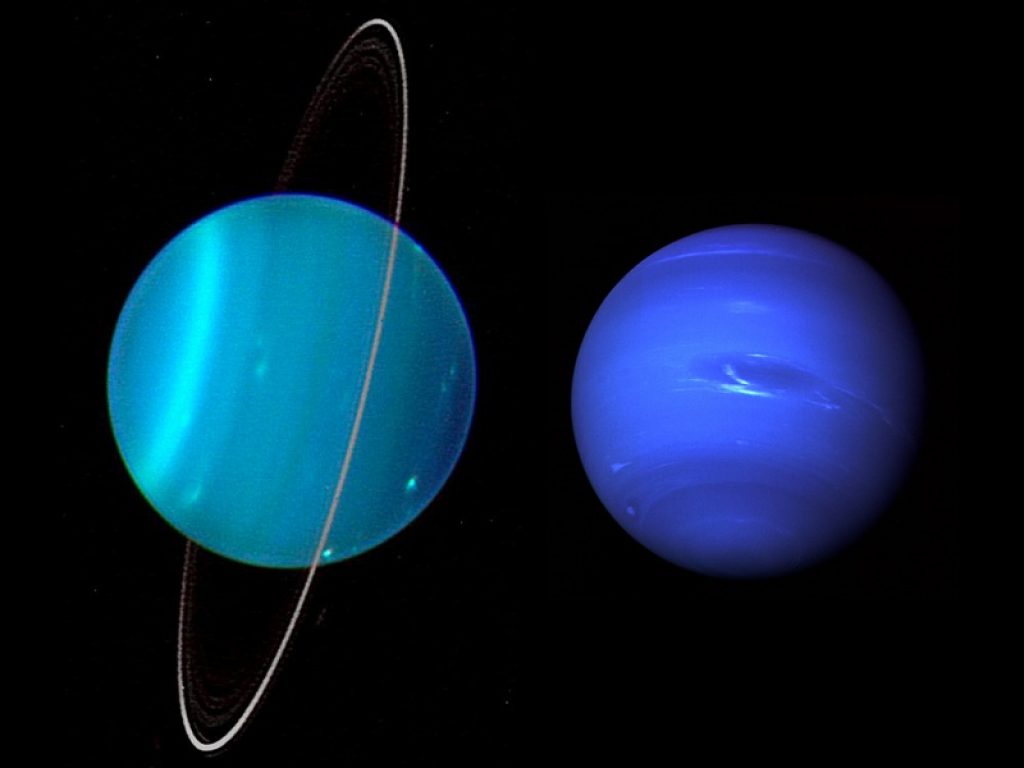 Urano e Nettuno, i due pianeti giganti più esterni del Sistema solare hanno molte caratteristiche in comune ma presentano anche differenze sorprendenti