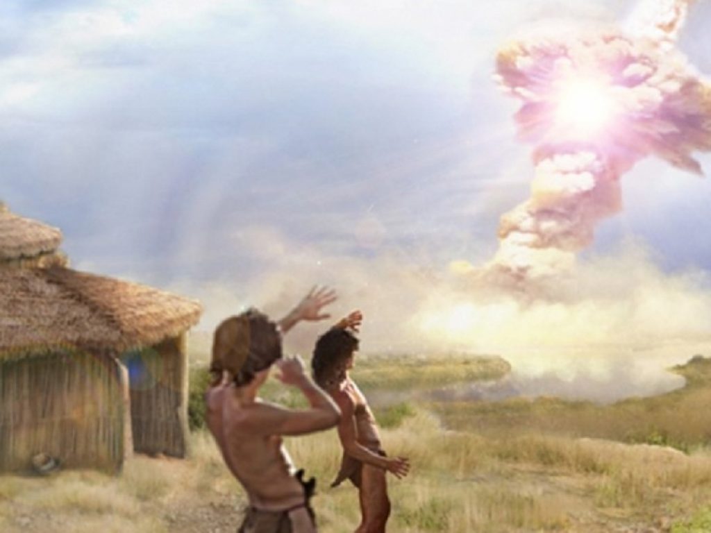 Valle Eufrate: segni dell'impatto di una cometa