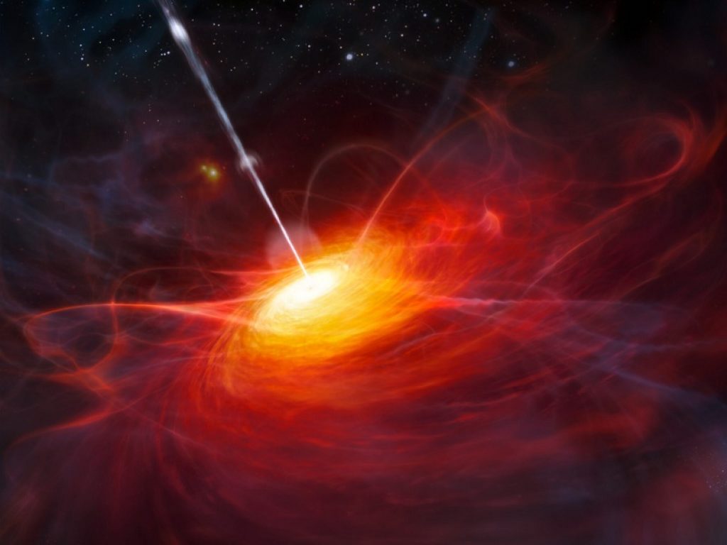 Quasar: nuovo studio fa luce sulla relazione tra la radiazione emessa dai quasar, potenti sorgenti cosmiche, e i venti di materia calda che vengono espulsi