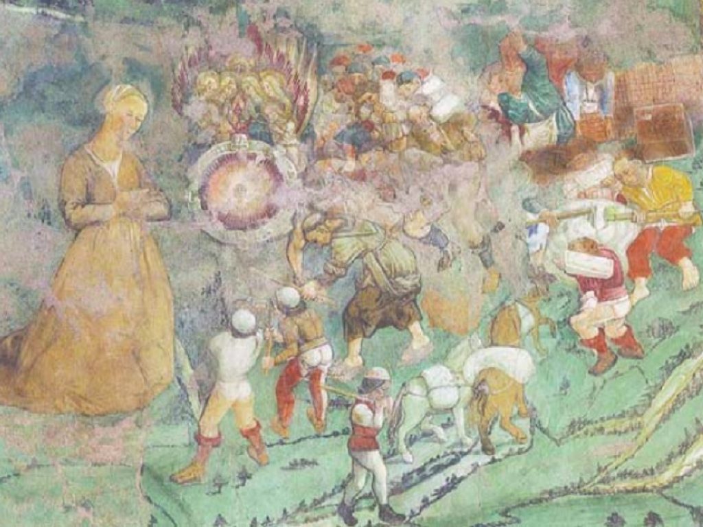 La storia della pastorella e del prezioso cammeo ha fatto nascere il culto consacrato alla Madonna di Filetta: la chiesa nel reatino è ancora oggi meta di pellegrinaggi