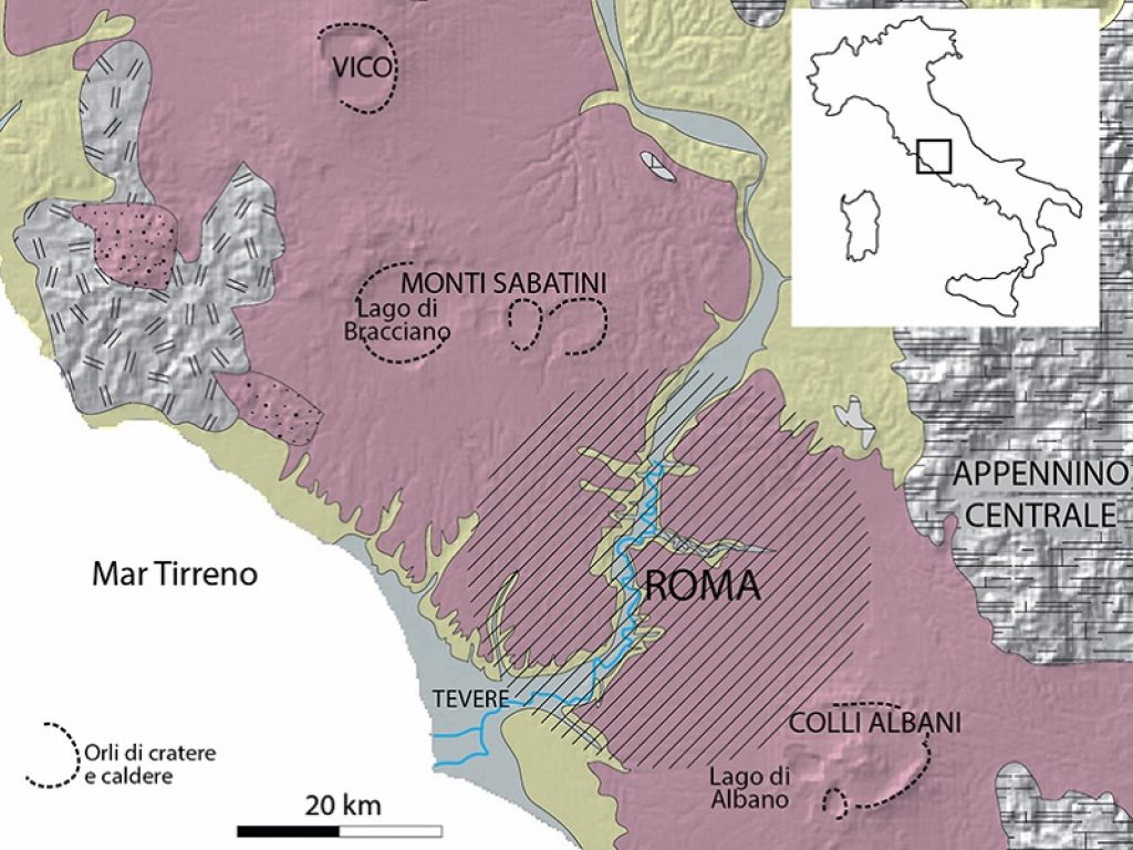 Monti Sabatini e Colli Albani: nuovi studi sui vulcani laziali