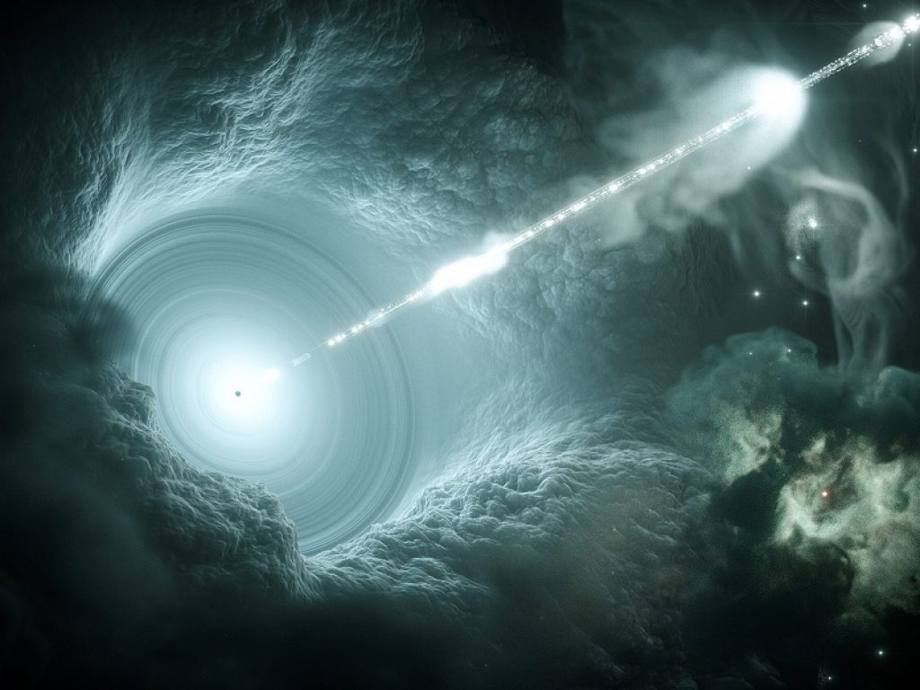 Ricercatori dell'Inaf e dell'Università dell'Insubria hanno sfruttato i processi statistici gaussiani per studiare i blazar periodici