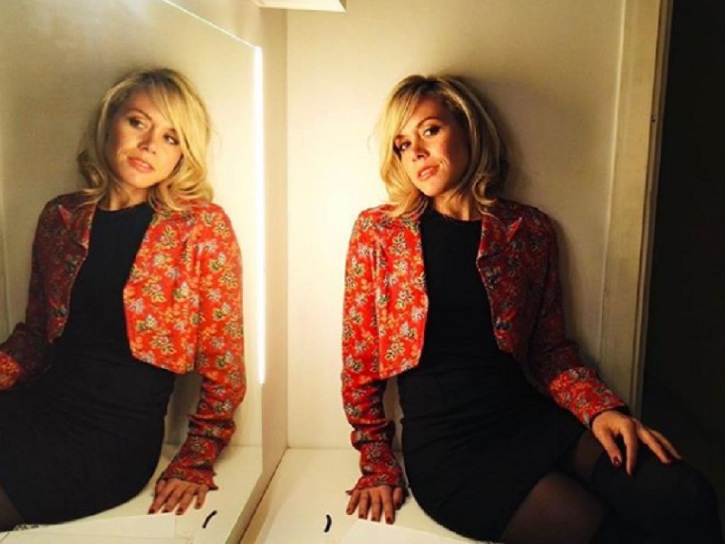 Marta Ferradini in radio con "Martarossa"