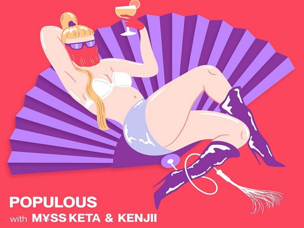 Populous con M¥SS KETA e Kenjii in "House of Keta"