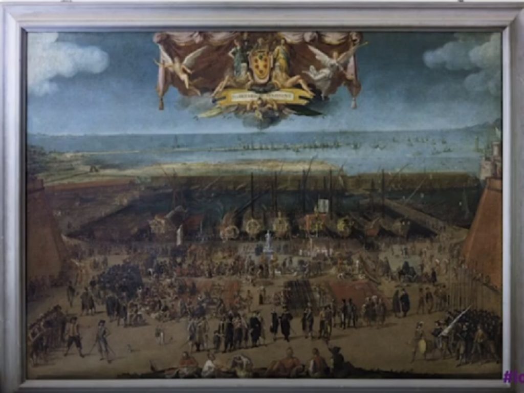 Il Mibact porta alla scoperta del porto di Livorno nel Seicento: su YouTube il dipinto conservato all’Archivio di Stato di Pisa dedicato all’imbarco dei Cavalieri di Santo Stefano