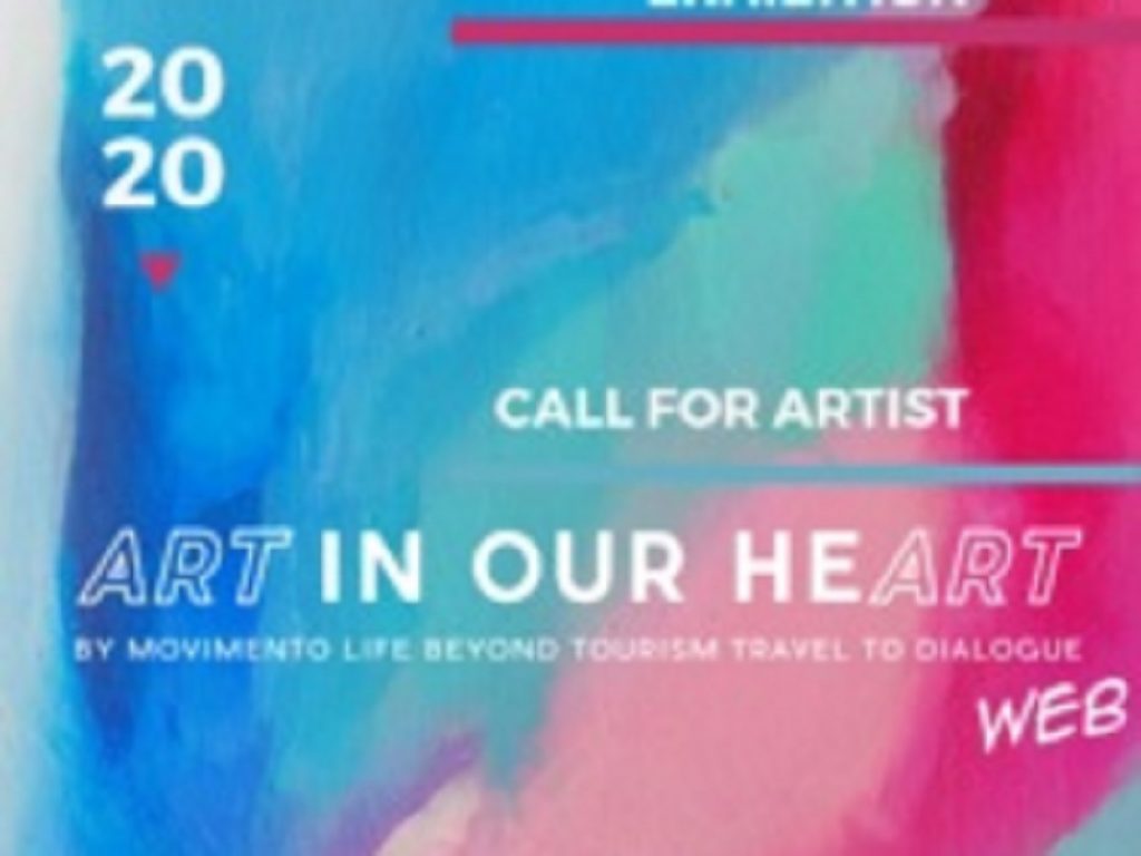 “Art in our heart WEB” è la prima mostra virtuale online del Movimento Life Beyond Tourism Travel to Dialogue dedicata agli artisti