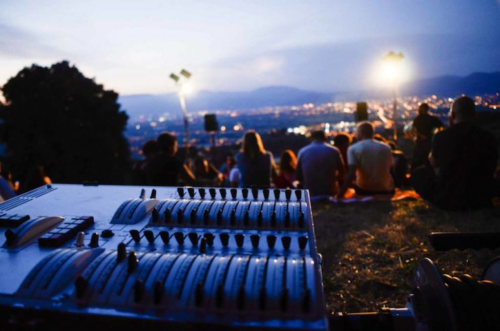 Un concerto al Festival delle colline