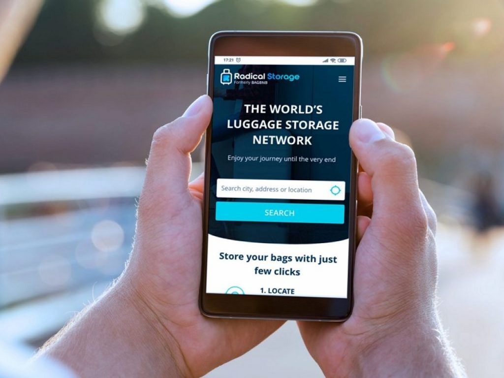 Radicalstorage: arriva l’app per viaggiare "leggeri"