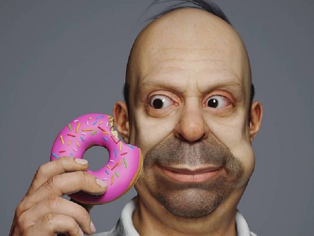 I Simpson in 3D di Hossein Diba sembrano umani