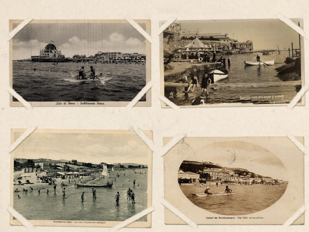 Viaggio in Italia con le foto d'epoca dei nostri lidi