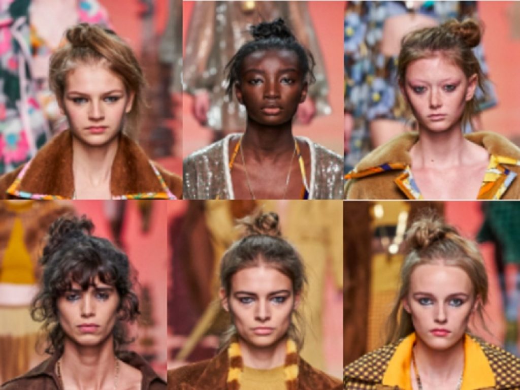 Pillole di Stile: il Messy-Bun da passarella per non soffrire il caldo. Ordinato o grunge, è l’acconciatura più popolare per la primavera-estate 2020