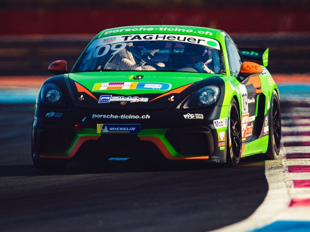 Fenici cerca l'allungo al Mugello nella Porsche Sports Cup Suisse: il 25 e 26 settembre il pilota romano riprende il volante della Cayman GT4 sul circuito toscano