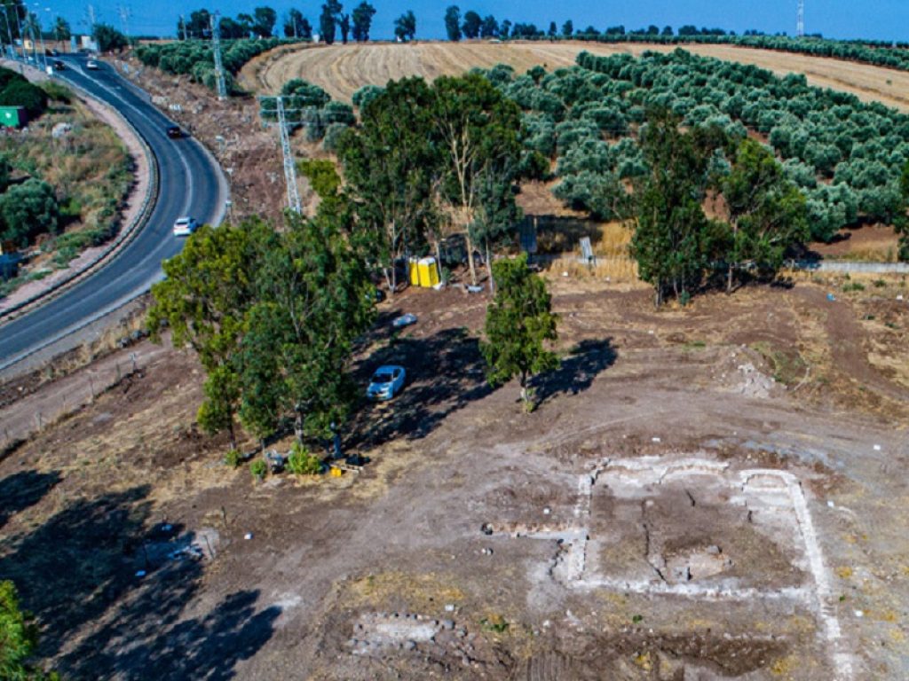 Scoperta in Galilea nel villaggio di Kfar Kama, vicino al Monte Tabor, una chiesa di 1.300 anni fa durante scavi della Israel Antiquity Authority