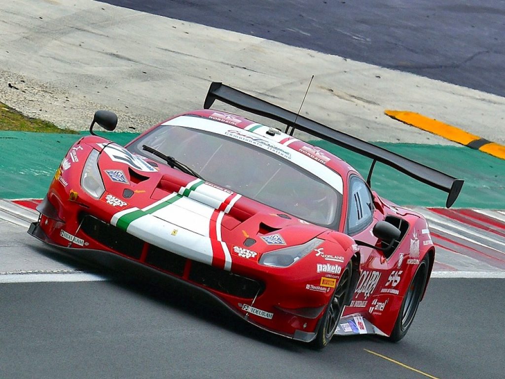 Rovera al via della finale del Tricolore GT Endurance a Monza su Ferrari: il varesino, attualmente terzo, giocherà le proprie chance al volante della 488 GT3