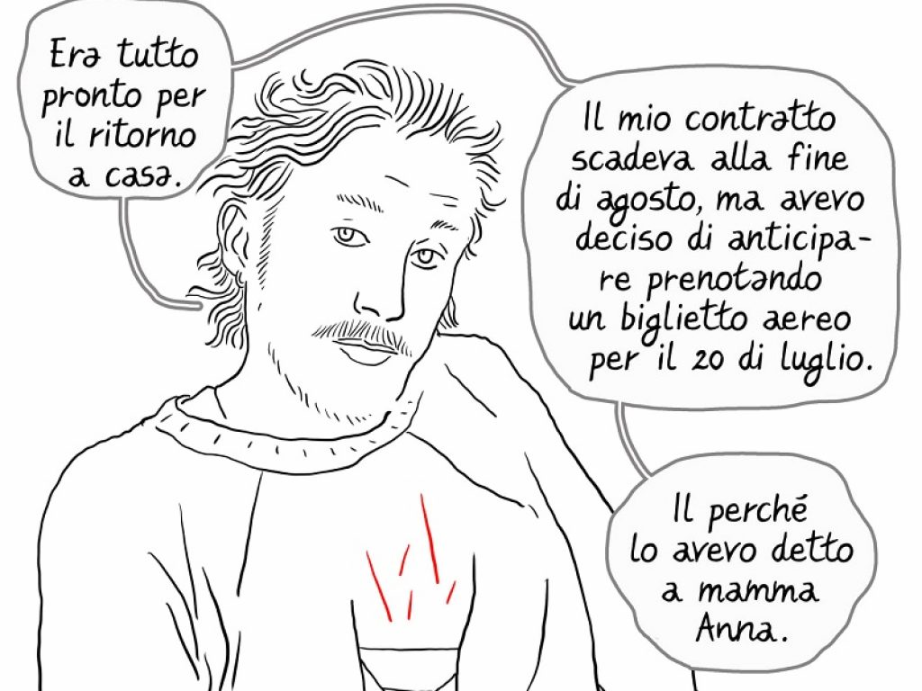 Le tavole di Costantini ricordano Mario Paciolla