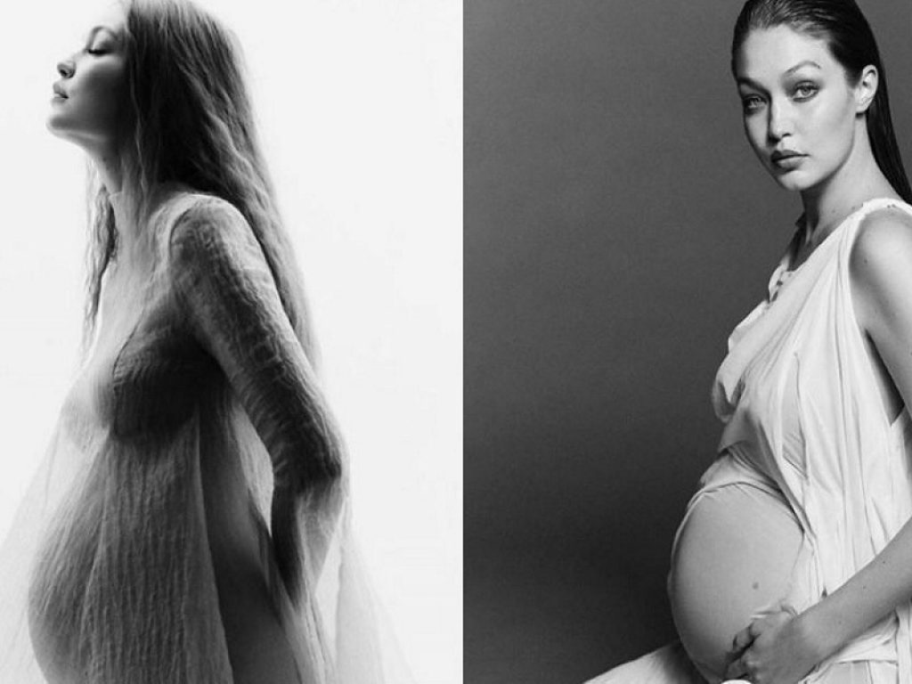 Gigi Hadid sui social mostra il pancione ai fan