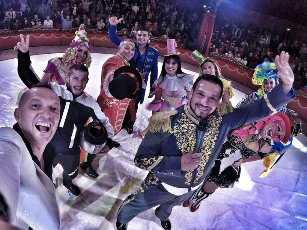 Parte da Vicenza la tournée del Circo di Mosca