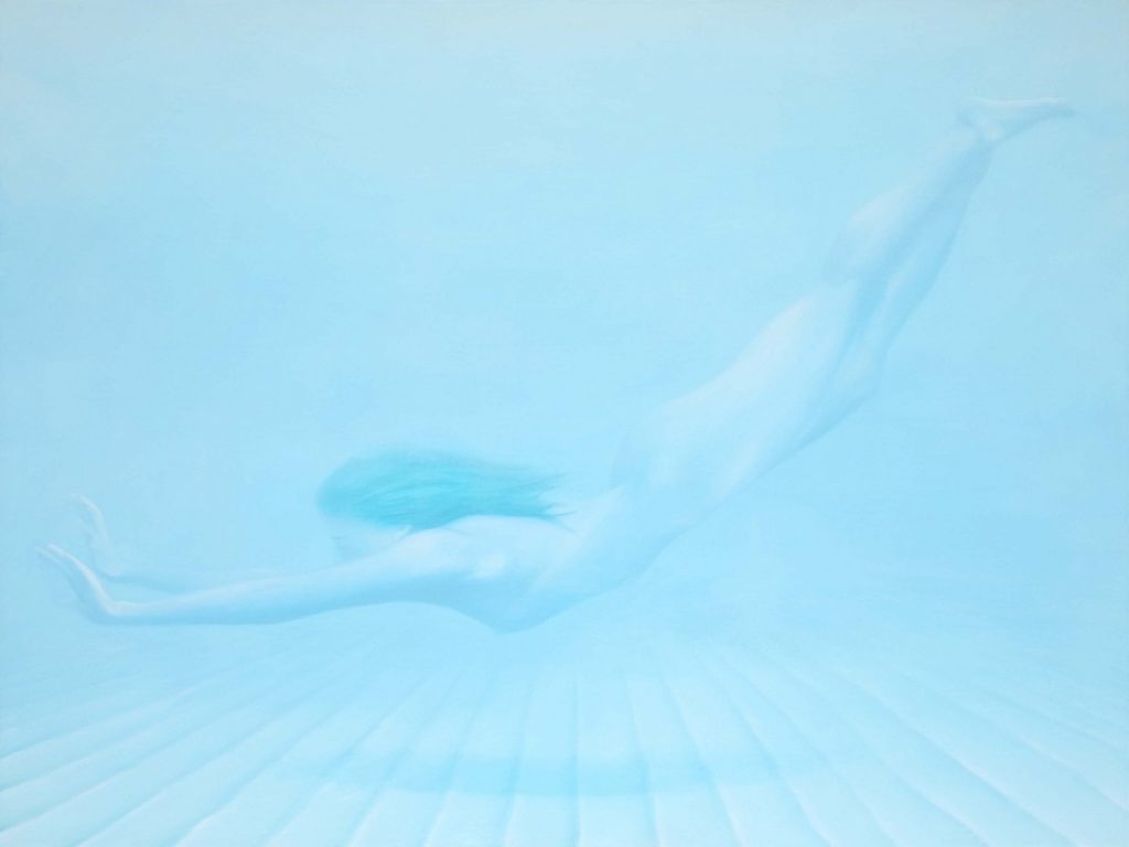 Ultimi giorni per la mostra "Nuotatrice" di Canini