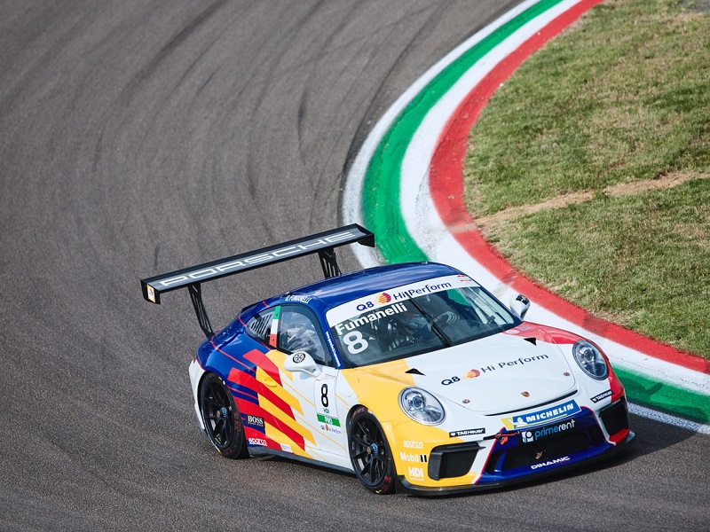 Porsche Carrera Cup: al Mugello nel weekend del 3 e 4 ottobre il team Q8 Hi Perform lotta per il titolo con il giovane pilota David Fumanelli