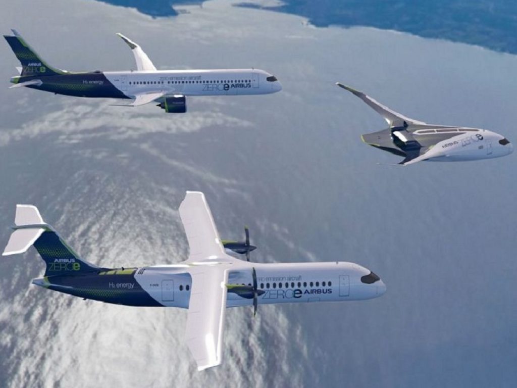 ZEROe: Airbus punta all’aereo a idrogeno