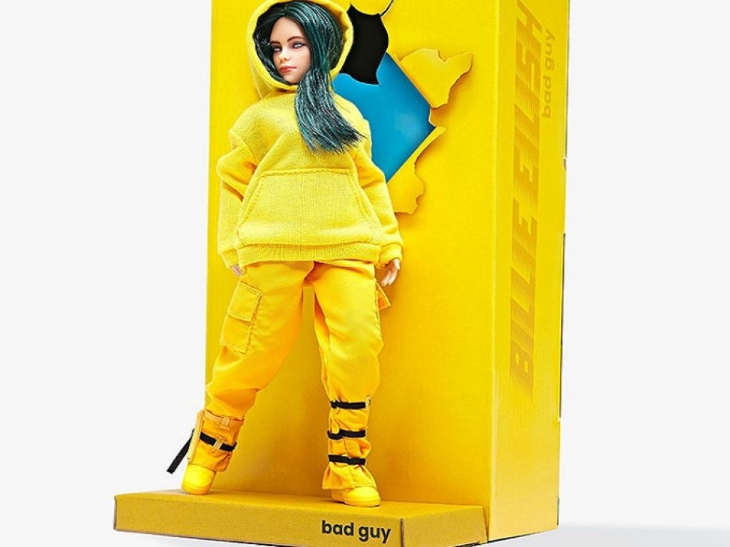 Negli Usa Billie Elish in versione bambolina