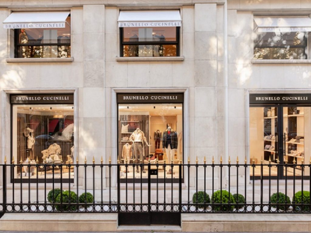 Brunello Cucinelli apre una nuova boutique a Parigi