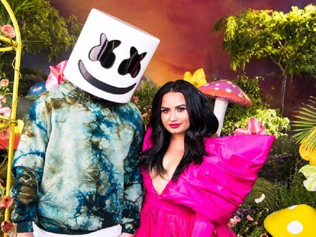 Marshmello e Demi Lovato insieme in OK not to be OK