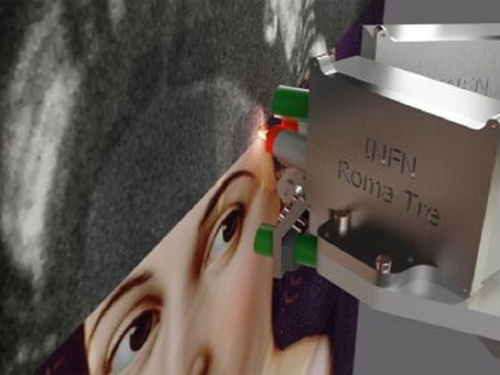 Scansioni XRF sulla Fornarina di Raffaello