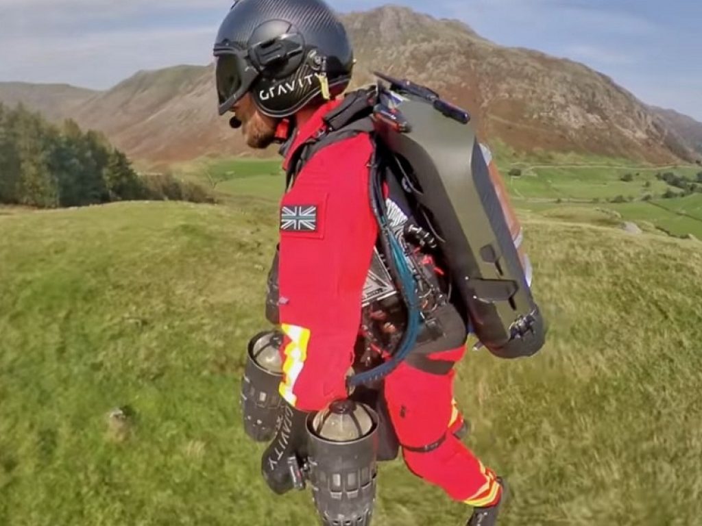 La tuta jet in stile Iron-Man supera il volo di prova