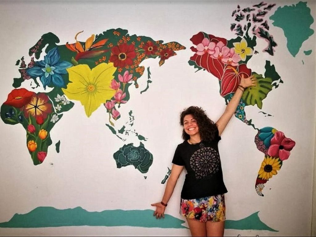 Sara Scopece, la body artist dal cuore d'oro