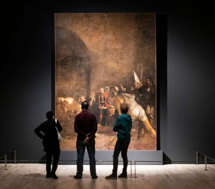 Al Mart il "Seppellimento di Santa Lucia" di Caravaggio