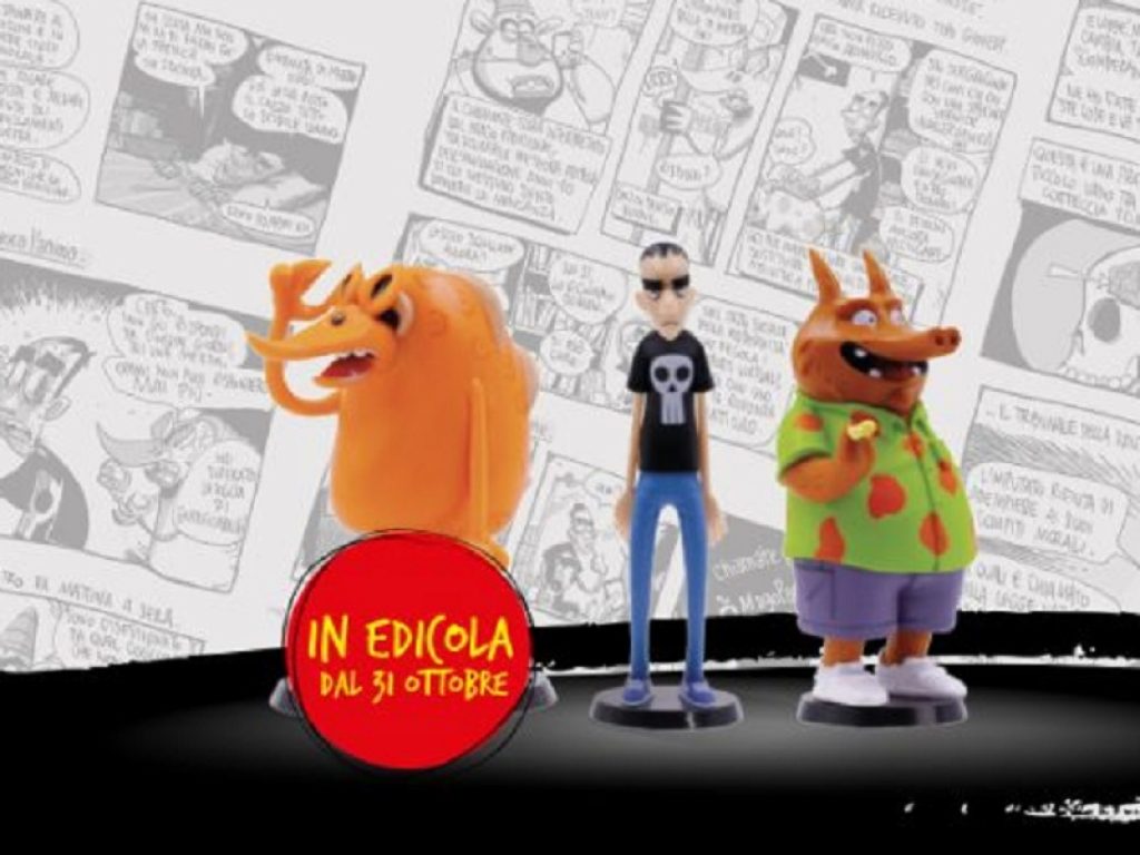 I personaggi di Zerocalcare arrivano in edicola in 3D