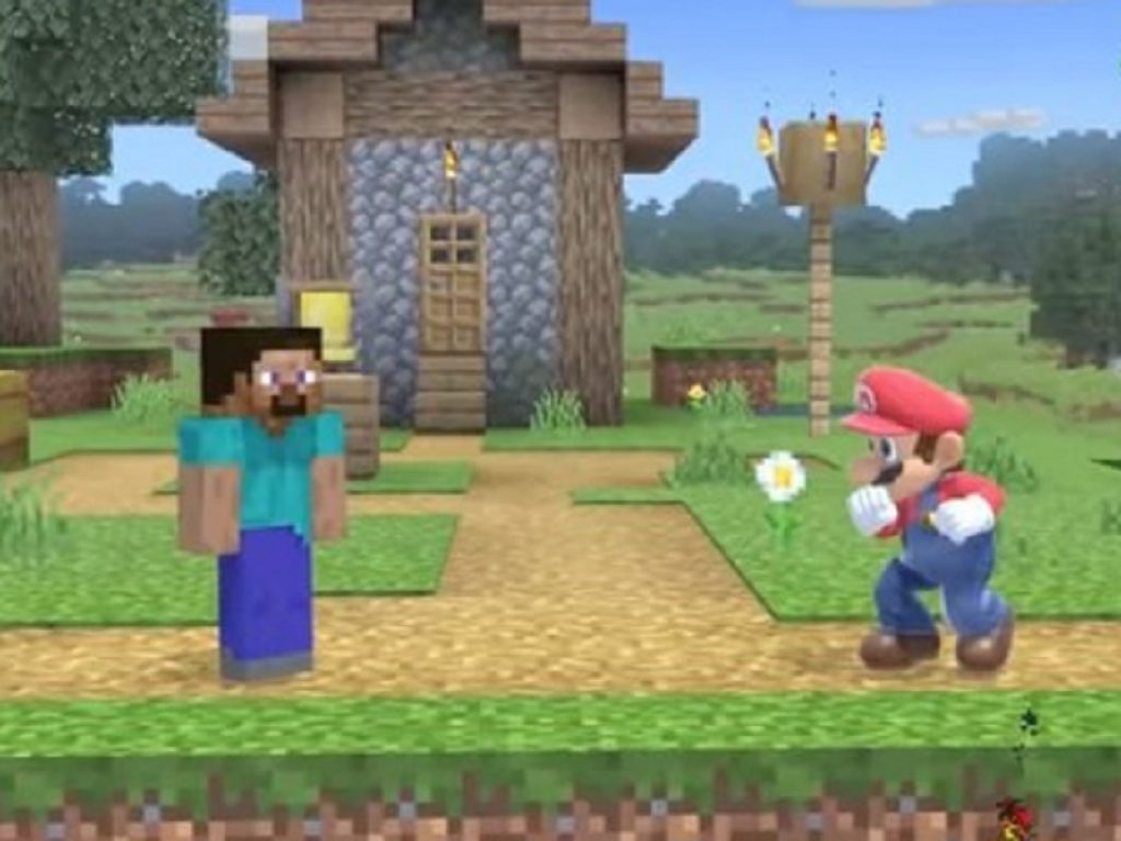 Minecraft sbarca su Super Smash Bros. Ultimate