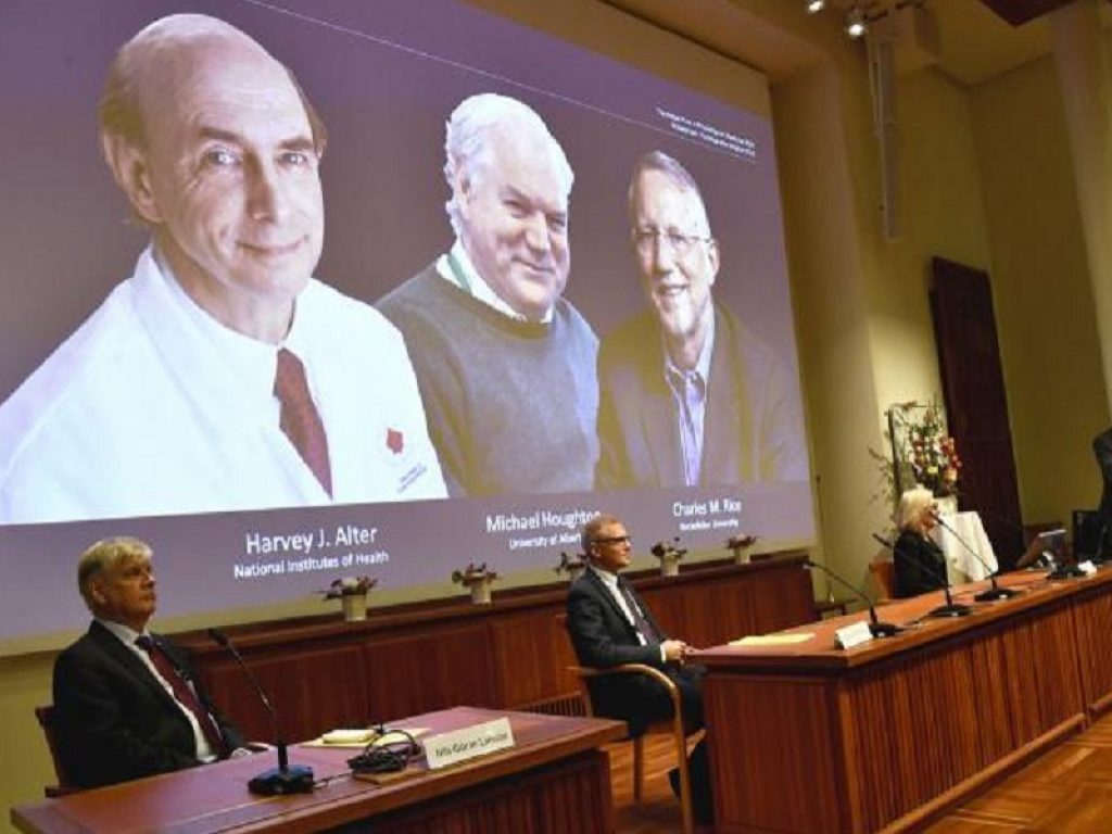 Nobel per la Medicina a 3 virologi che hanno scoperto l'epatite C