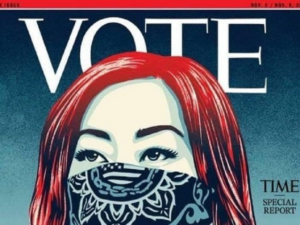 La rivista "Time" cambia nome e diventa "Vote"