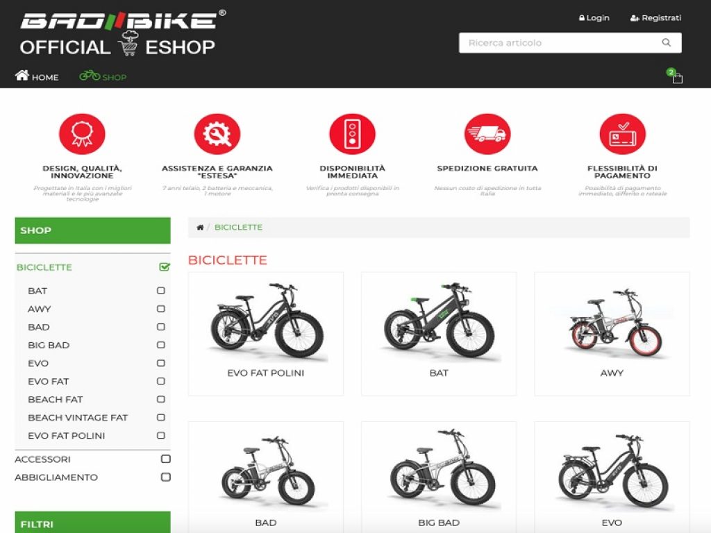 Biciclette elettriche: Bad Bike inaugura l’e-shop ufficiale con possibilità di rateizzare e usufruire del Bonus Mobilità