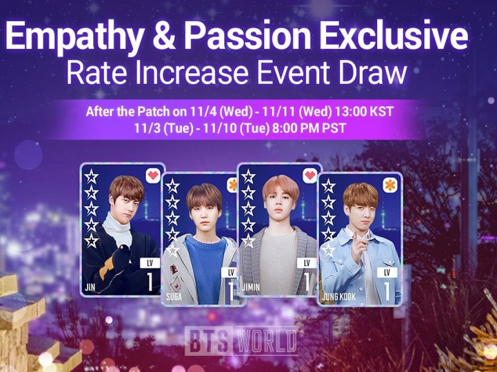 Disponibile il nuovo aggiornamento del mobile game BTS World: vacanze da brivido nell’update di novembre