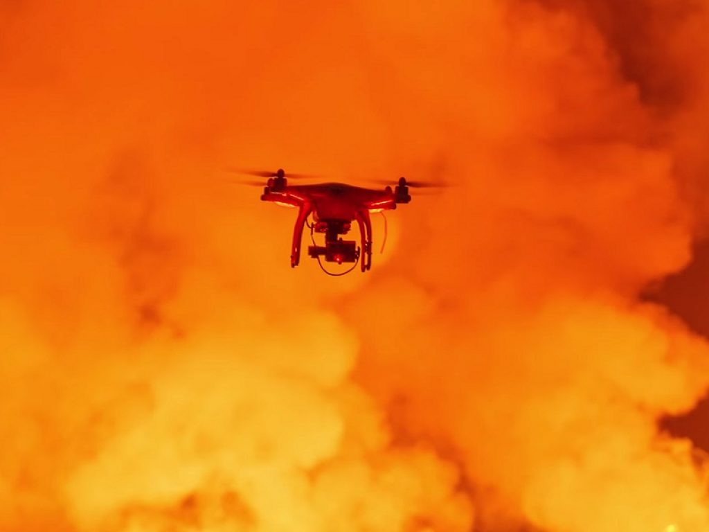 I droni studiano emissioni vulcaniche inaccessibili