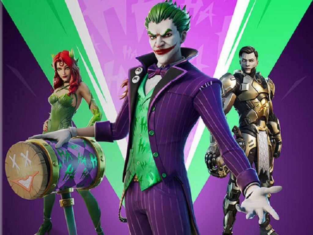 La skin di Joker nel nuovo bundle di Fortnite