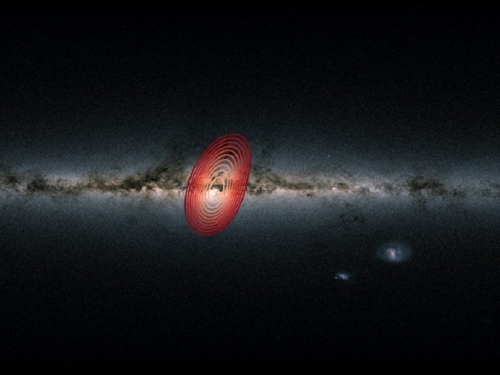 Scoperta galassia fossile al centro della Via Lattea