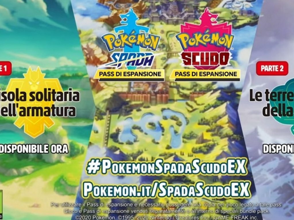 Pokémon Spada e Scudo: esce il Pass di espansione