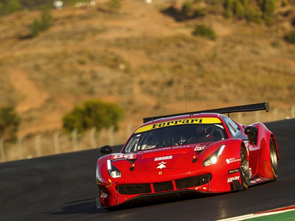 Esordio con record per Rovera a Portimao su Ferrari 488 GTE in Elms