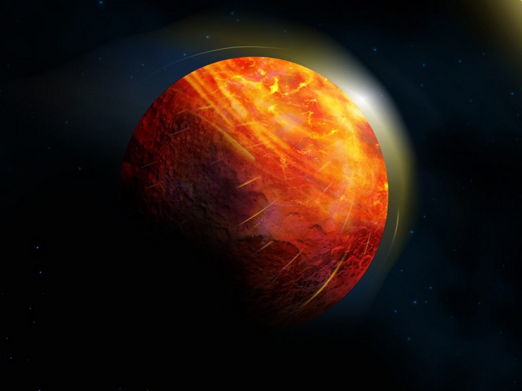 Pioggia di rocce sulla Super-Terra K2-141b