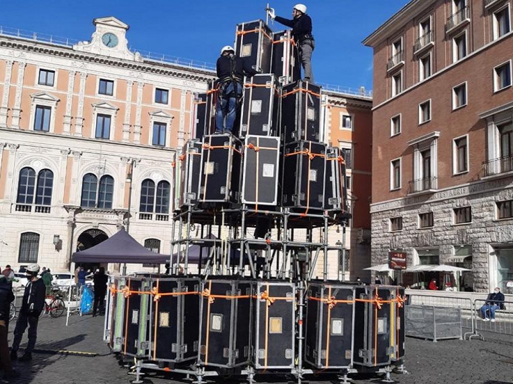 Musica in crisi: a Roma l'Albero dei Bauli