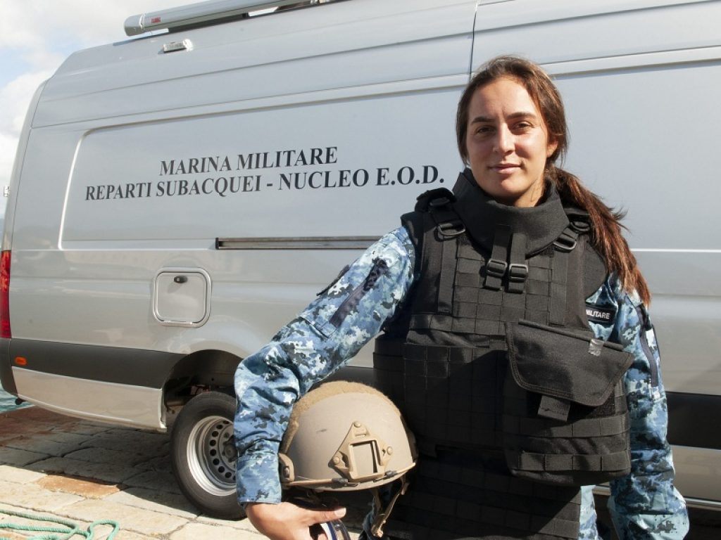 Chiara Giamundo, la prima e unica palombara della Marina