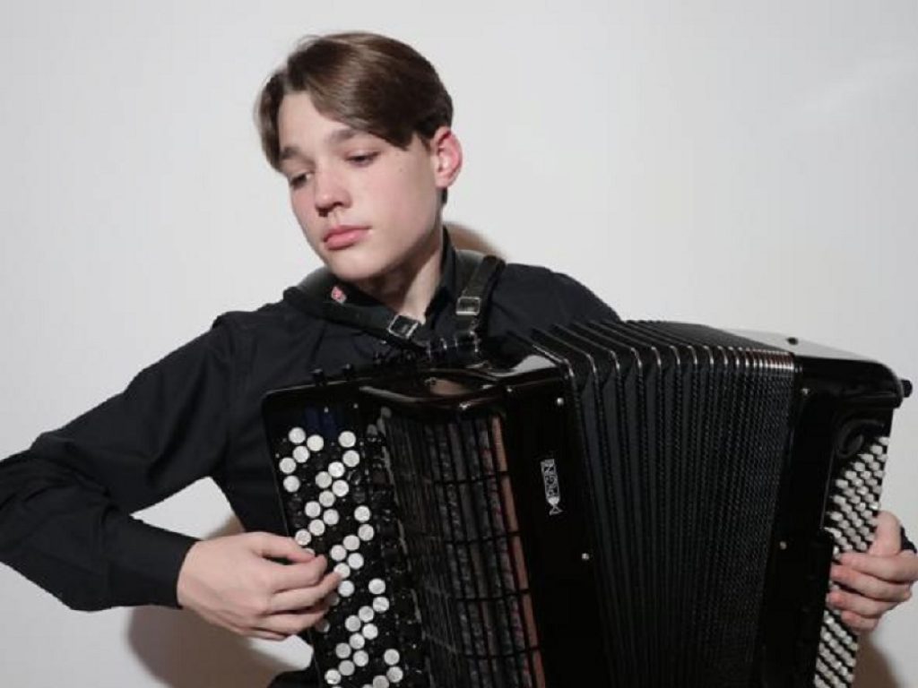 Luca Bello è il campione del mondo di fisarmonica