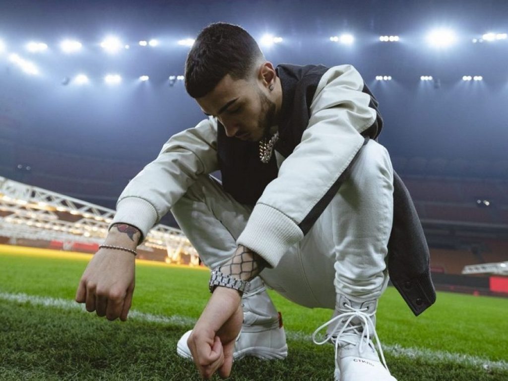 Capo Plaza a San Siro per "Allenamento #4"