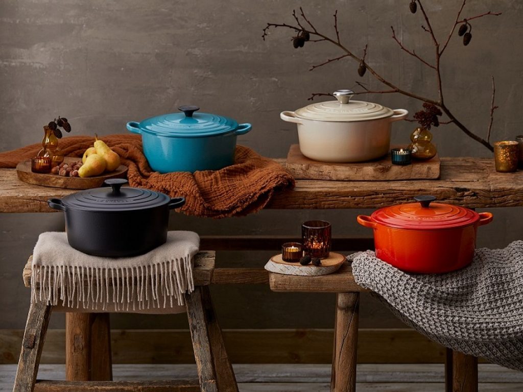 Crescita record per lo shop online di Le Creuset